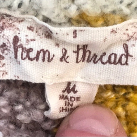 HEM & THREAD Block Sweater from Called to Surf - Picture 3 of 6